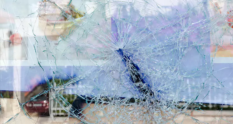 Cracked Glass Balcony Door Repair in El Cerrito, CA