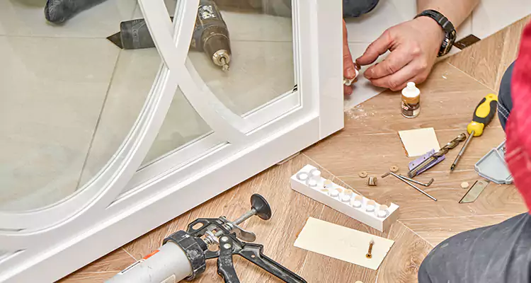 Interior Patio Door Casing Repair in El Cerrito, CA